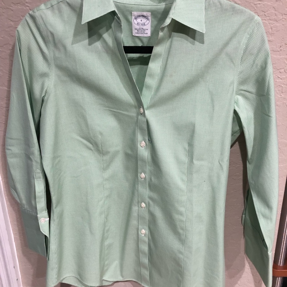 Size 4 brooks brother blouse